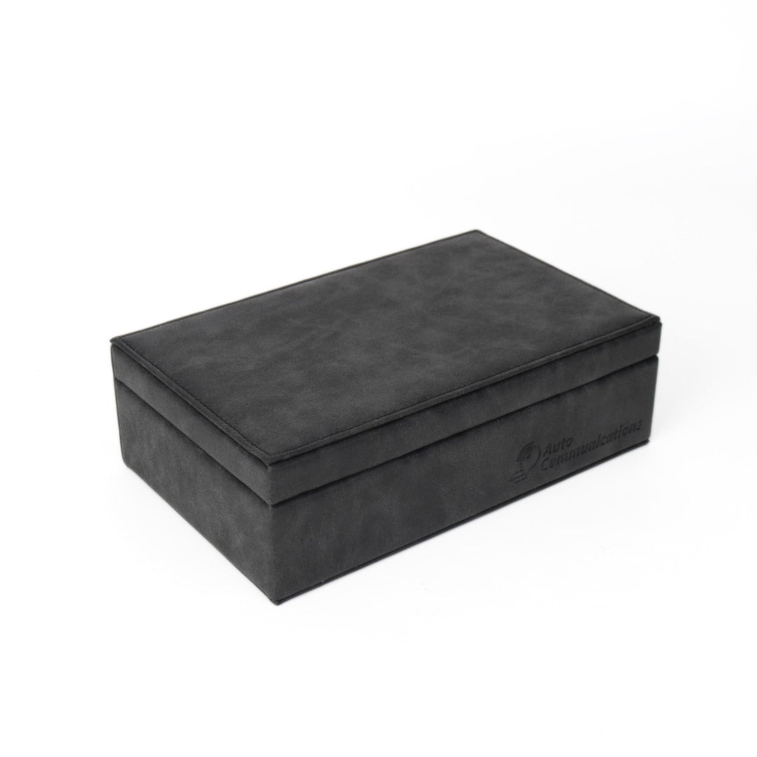 Faraday Box - Charcoal Grey - closed lid