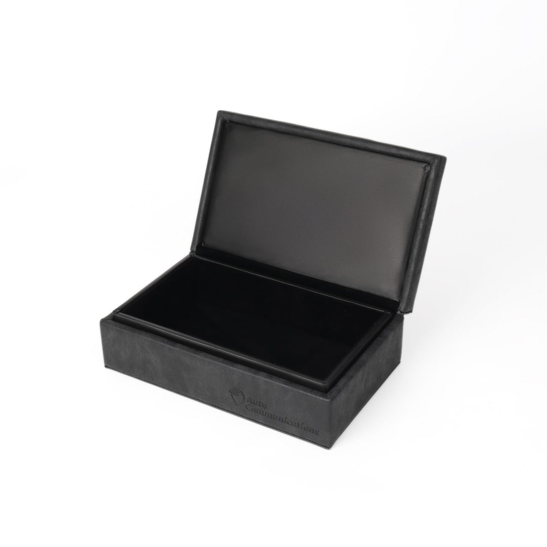 Faraday Box - Charcoal Grey - open, inside