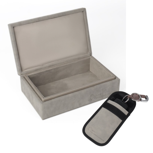 Faraday Collection (Key Box & Bag) - Light Grey BUNDLE