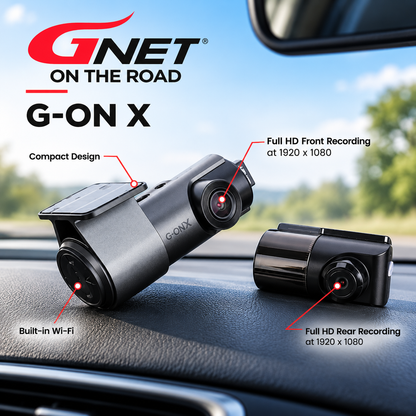 Gnet G-On X Dash Cam Installation