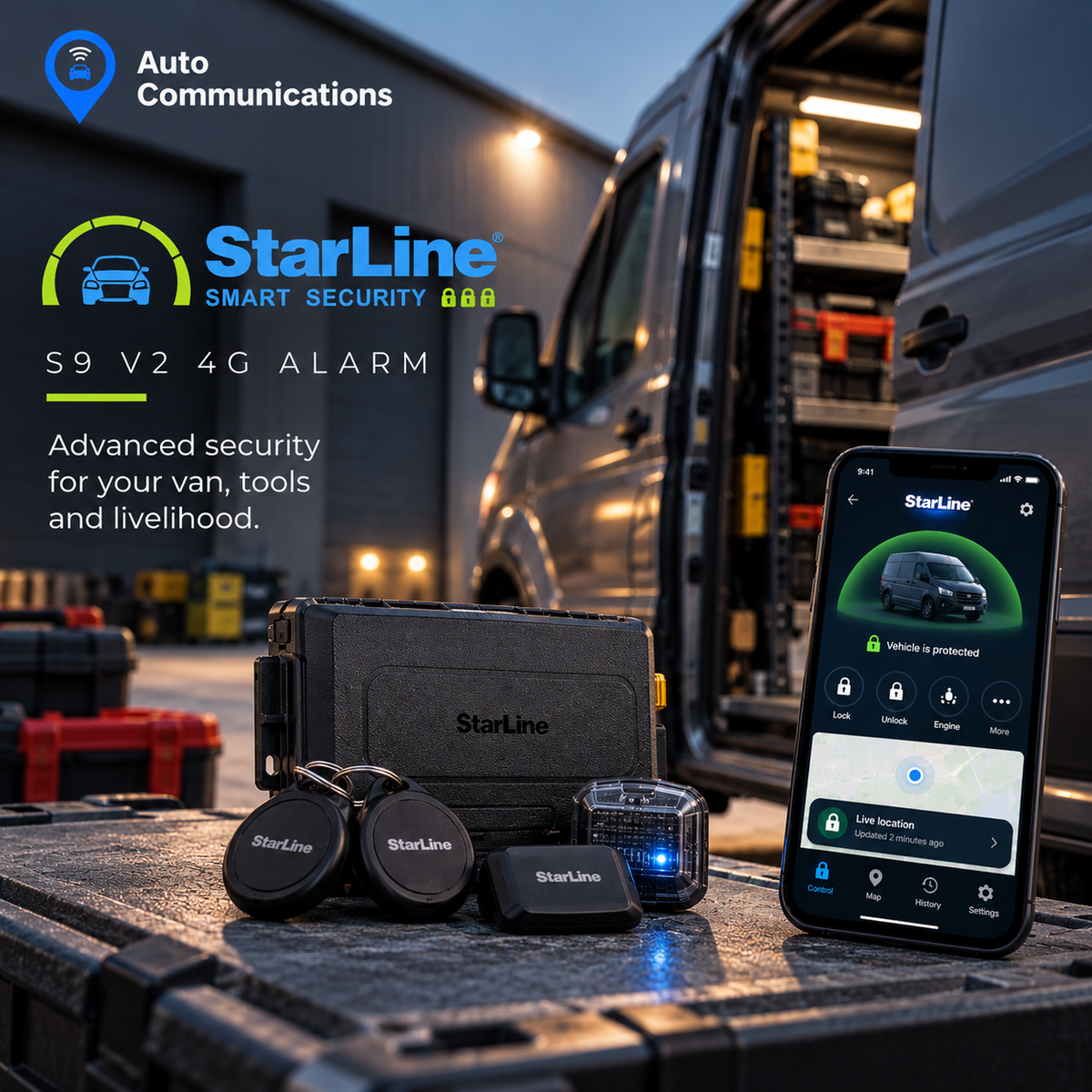 Starline S9 V2 4G Installation